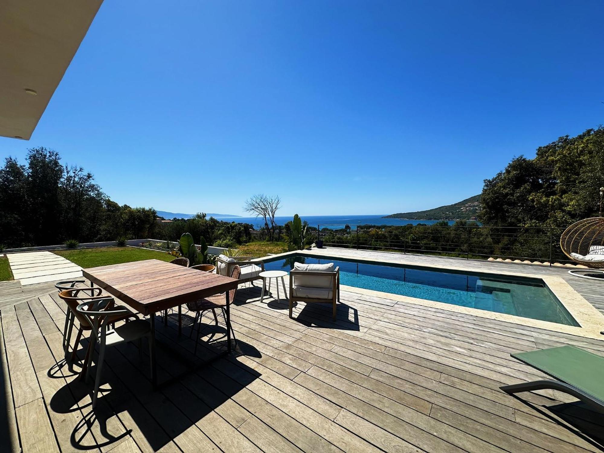 Villas De Standing Avec Magnifique Vue Mer Et Piscines Privees, Sagone Sagone  Exterior foto